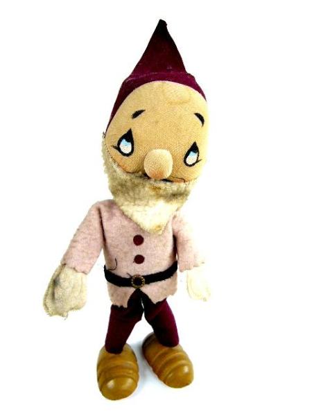 昭和30年代【七人の小人*ぬいぐるみ*木足*ワイヤー入り】白雪姫