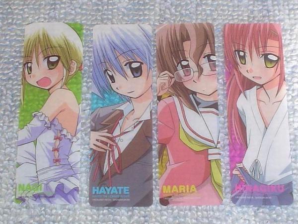 新品『ハヤテのごとく！』11巻初版限定キャラしおり全4種セット