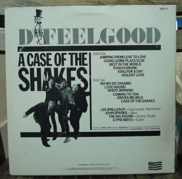 Dr.Feelgood/A CASE OF THE SHAKES(LP,US盤)_画像2