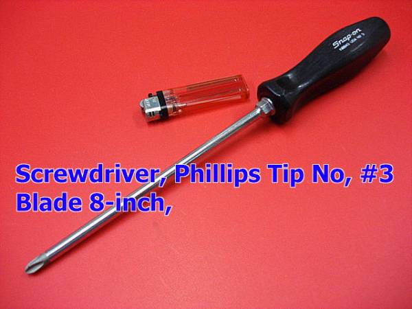  immediate bid * Snap-on * old screw Driver #3( black )NP63