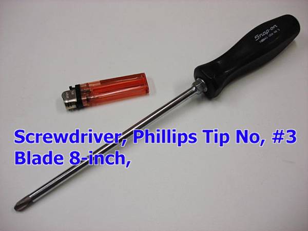  immediate bid * Snap-on * old screw Driver #3( black )NP63