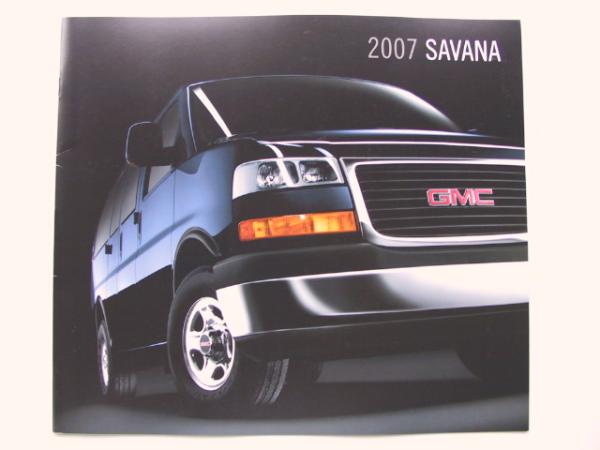 GMC Savana Safari 2001-2008 year of model USA catalog 