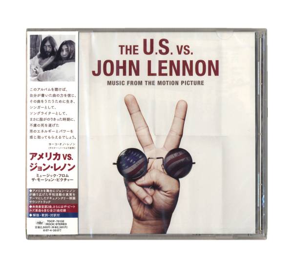 JOHN LENNON ◆《The U.S. vs. JOHN LENNON》【未開封CD】_画像1