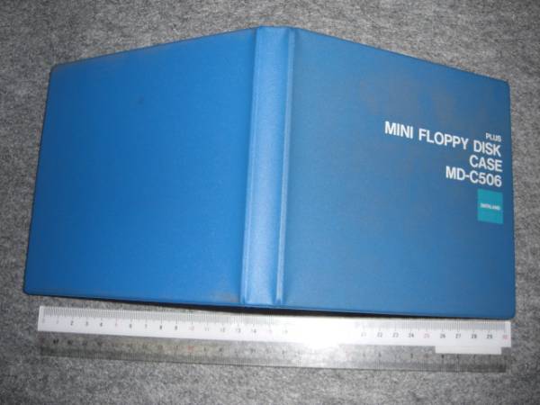 ●k20_PC MINI FLOPPY DISK CASE MD-C506 PLUS DATALAND_画像1