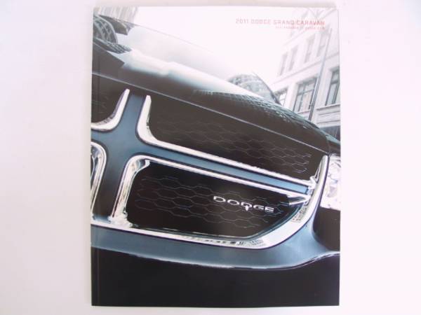  Dodge Grand Caravan 2010-2012 year of model USA catalog 