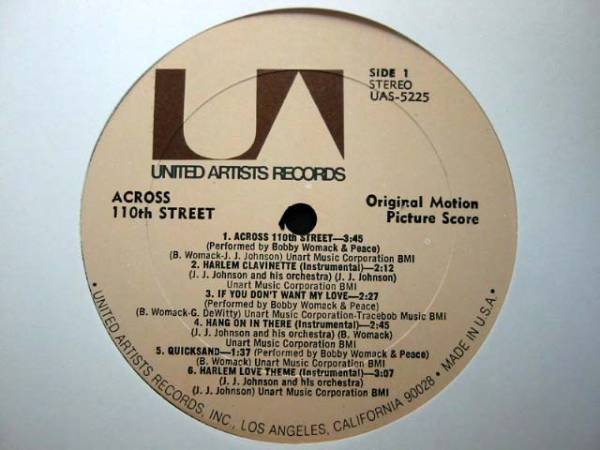 □試聴□Bobby Womack - Across 110th Street/Muro/US Press□_画像3