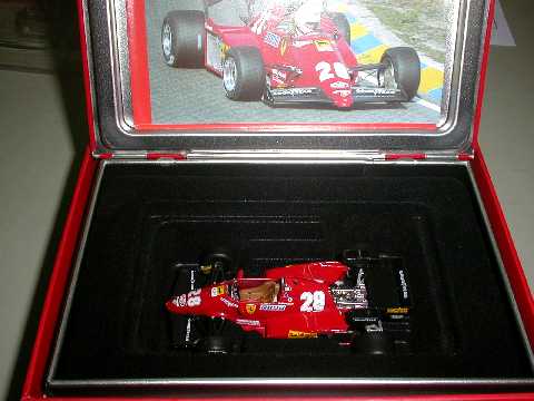 H.W 1/43 Ferrari フェラーリ126C3 NO28 ウイナードイツGP 1983
