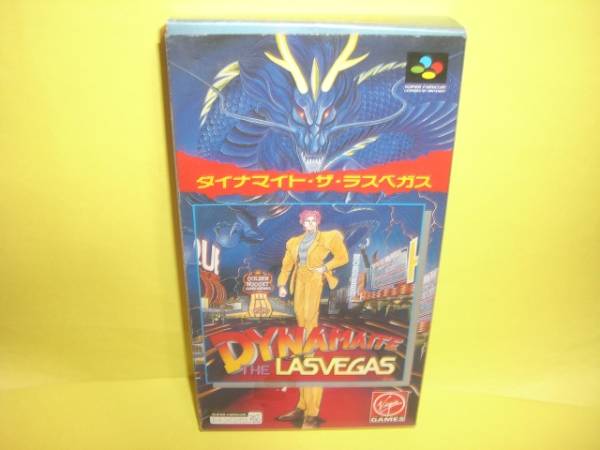 ☆中古☆ SFC 【 ダイナマイト・ザ・ラスベガス 】【即決】 タイトル ☆中古☆ SFC 【 ダイナマイト・ザ・ラスベガス 】【即決】 タイトル