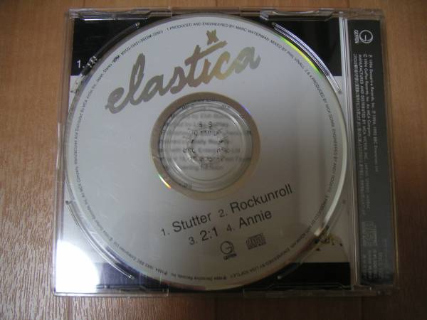 中古マキシ★エラスティカ(Elastica)　「STUTTER」_画像2