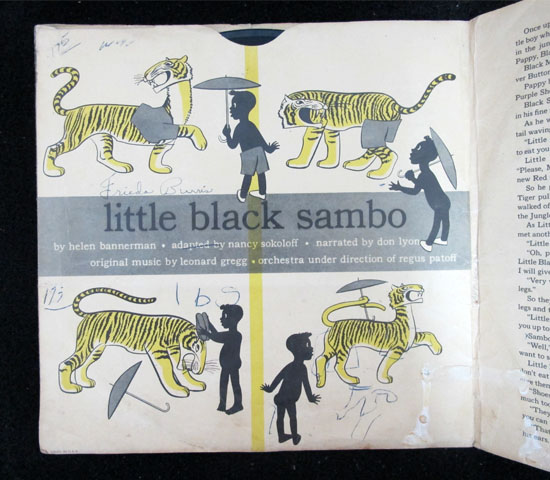 ◆SP盤 ◆2枚組 ◆LITTLE BLACK SAMBO ◆COLUMBIA 米_画像2