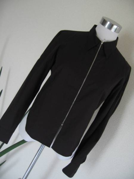  Agnes b. stretch shirt jacket black 