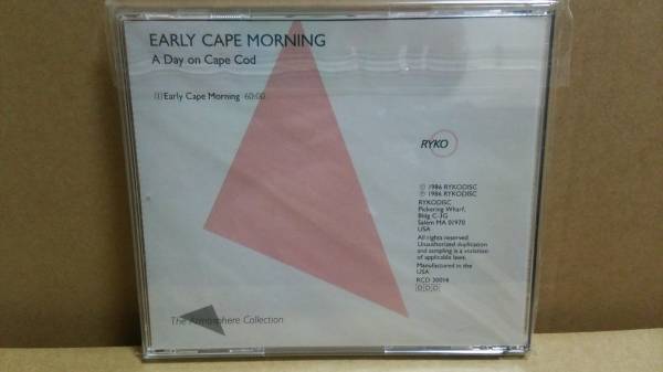 EARLY CAPE MORNING/RYKO первый период запись / эмбиент /NEW AGE