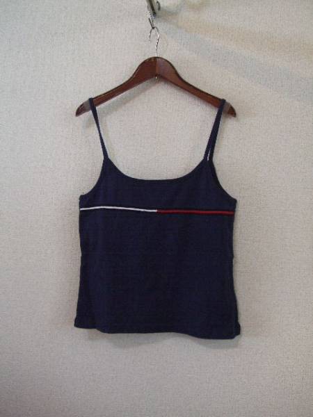 TOMMYHILFIGER紺ライン入キャミソール（USED）80214