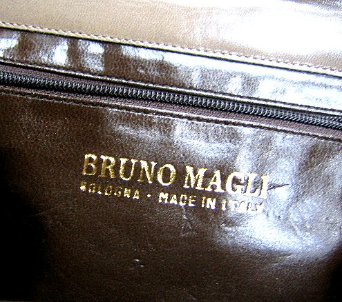 ITALY制 ブルーノマリ BRUNO MAGLI 2WAYショルダーバッグBAG