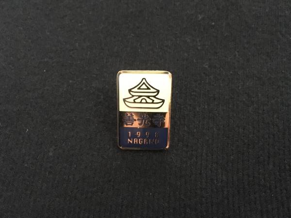 *1998 Nagano Olympic . свет храм значок *