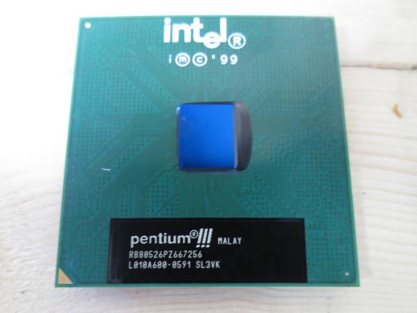 A028)Intel pentium3 SL3VK 中古動作品_画像1