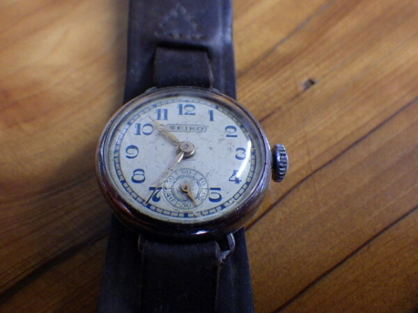 ヴィンテージ 当時物 戦前 大正～昭和初期 セイコー モリス ９型 (精工舎) 手巻き 腕時計