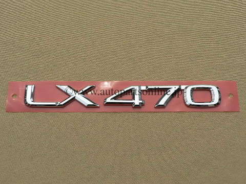 2003 2007 LX470 エンブレム 純正 パーツ レクサス ランクル シグナス US ランクル parts LEXUS レクサス US 北米 ランドクルーザー トヨタ_画像1