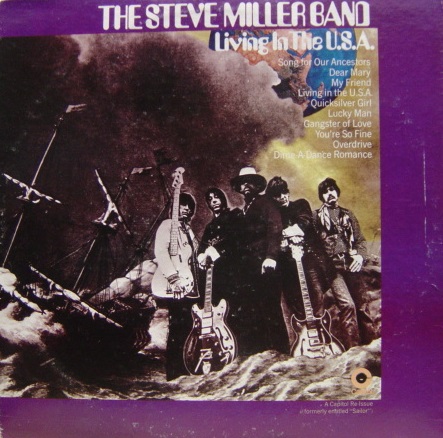 特選 STEVE MILLER ストアー BAND THE IN LIVING U.S.A.'1973USA 人気海外一番