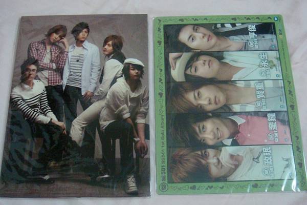 SS501 1st Solo Album CD+DVD Taiwan .. первый раз ограничение запись hyon Jun 