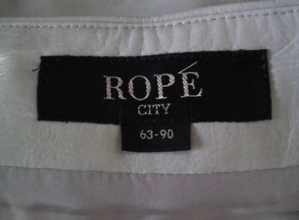  Rope (ROPE)* fake leather to coil miniskirt 
