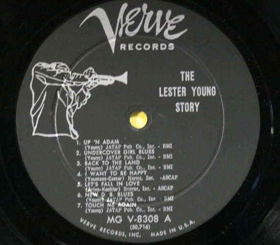 ◆THE LESTER YOUNG STORY◆CLEF トランペット 米深溝_画像3