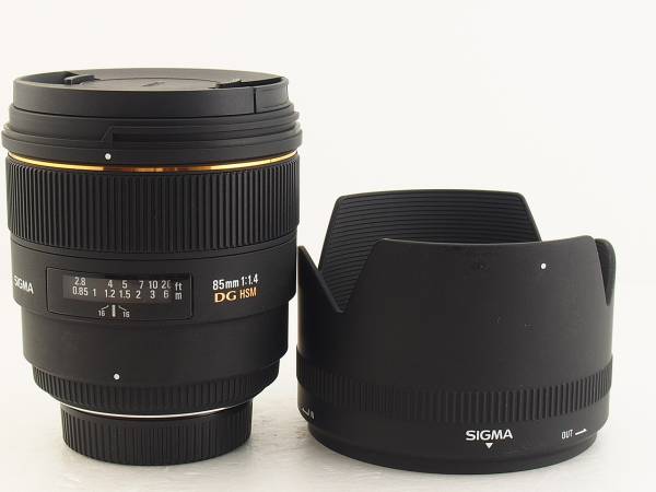 SIGMA 85mm F1.4 EX DG HSM For Nikon Fmount_画像1