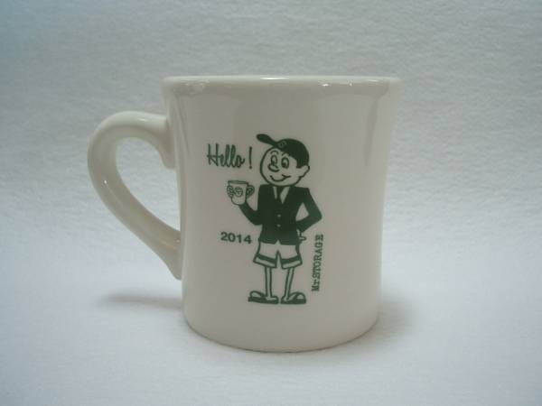 ★清水圭・柿の木坂コーヒー・オリジナルマグカップ・新品★_本当に、キャラクターが可愛いですよね！！