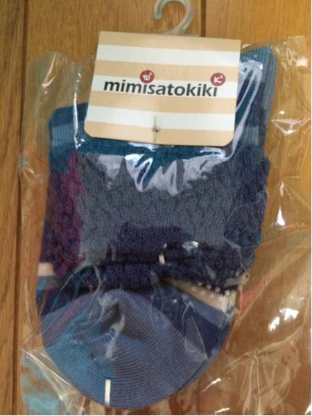  новый товар не использовался mimisatokiki носки 13~15cm