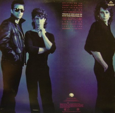 ★特選★QUARTERFLASH/BACK INTO BLUE'1985UK GEFFEN