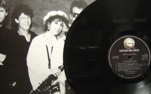 ★特選★QUARTERFLASH/BACK INTO BLUE'1985UK GEFFEN