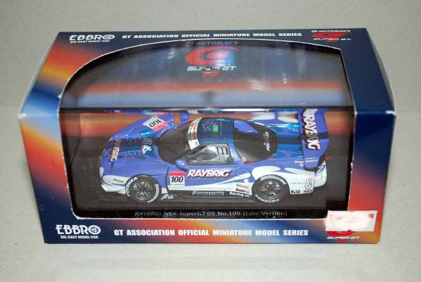 ●●即決在庫処分新品1/43　RAYBRIG NSX (LATE VERSION)BLUE (765)