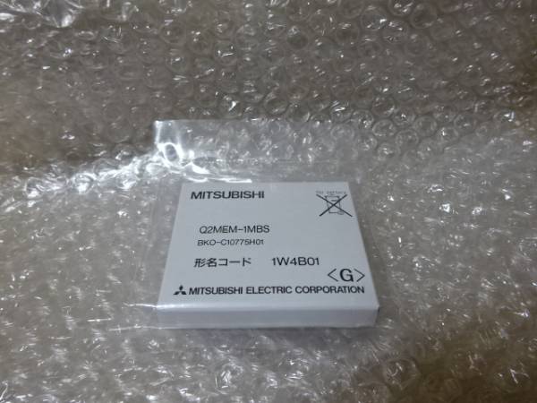 新品☆三菱電機 MELSEC-Qシリーズ用 メモリSRAMカードQ2MEM-1MBS