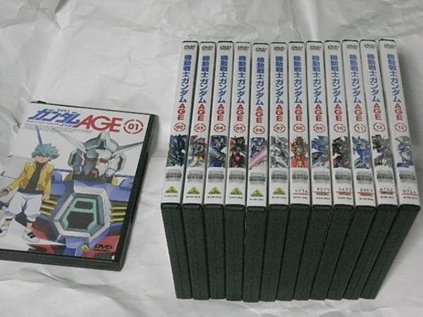 機動戦士 ガンダムAGE 全13巻 レンタル版DVD_画像1