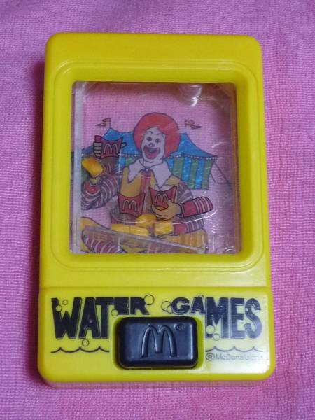  очень редкий!1991 год US McDonald's Дональд вода игра 