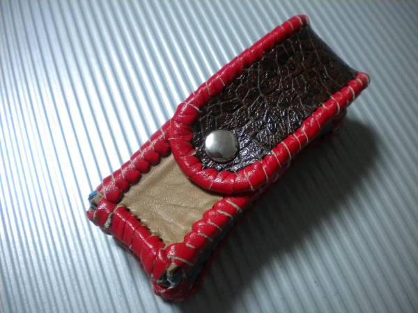 ハンドメイド?。保埃皟谣楗ぅ咯`専用レザーケース(2)