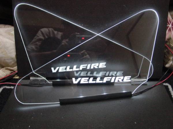  shines emblem LED triangle window A pillar 20/25 series VELLFIRE Vellfire 