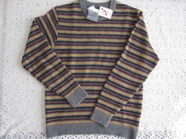 日本製　新品　セーター（Ｌ）　定価税込12800円_画像1