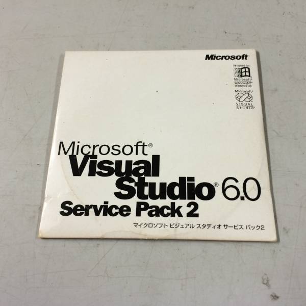 中古品 Microsoft VisualStudio 6.0 ServicePack2 現状品②_画像1