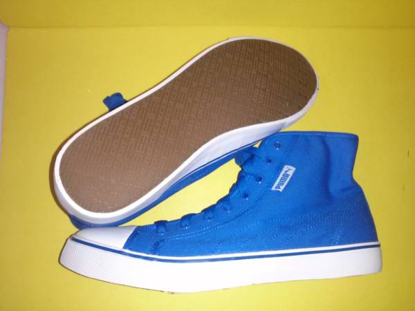 27.5cm Puma Street Borer - mid blue canvas 