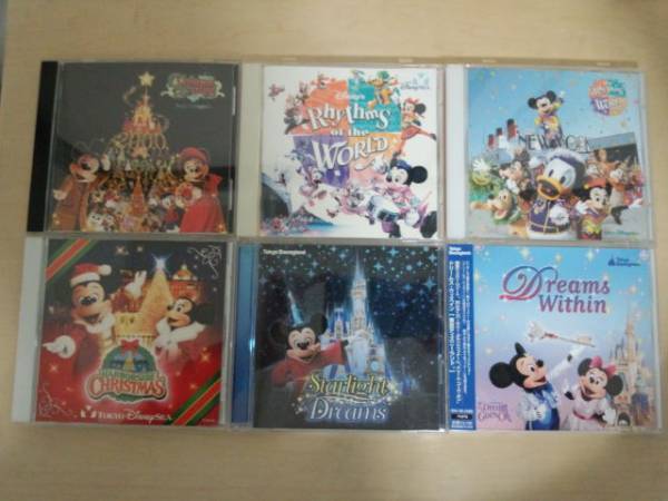  Tokyo Disney Land CD6 шт. комплект * Disney si-DISNEY