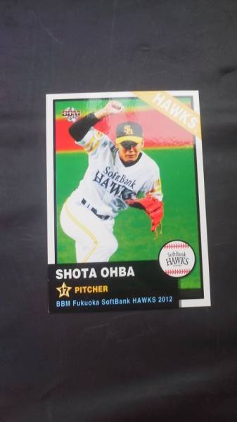 BBM2012 Fukuoka SoftBank Hawks H06 большой место sho futoshi 