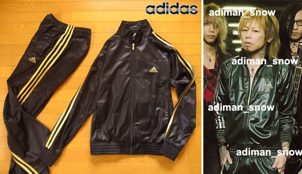 DIR EN GREY 京 着用 adidas アディダス コーティングジャージ L DIR EN GREY 京 着用 adidas アディダス コーティングジャージ L