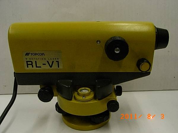 110629測量☆TOPCON☆トプコンローティングレーザーRL-V1 測定器 110629測量☆TOPCON☆トプコンローティングレーザーRL-V1 測定器
