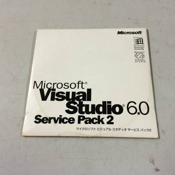 中古品 Microsoft VisualStudio 6.0 ServicePack2 現(xiàn)狀品②