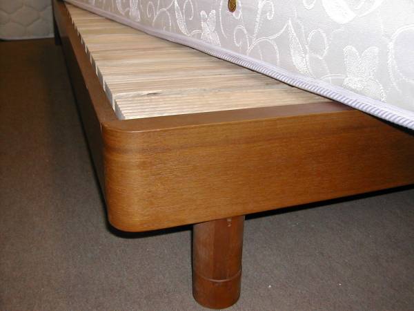  outlet free shipping! double bed * outlet attaching * Japanese ash * new goods unused 