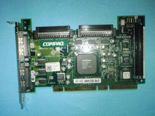 A017-01 Adaptec製 Adaptec SCSI CARD 39160_画像1