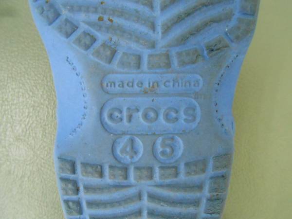 * child for boy / Crocs / blue /14.