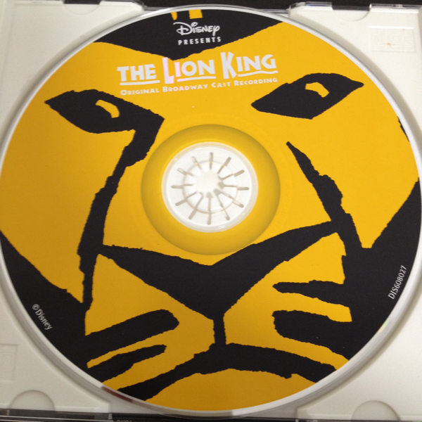  Lion King мюзикл songCD прекрасный товар.