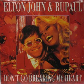 @【新品】$ Elton John & RuPaul / Don't Go Breaking My Heart (MCA 12-54796) US 未開封 YYY34-739-3-6？